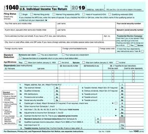 2023 1040 tax form